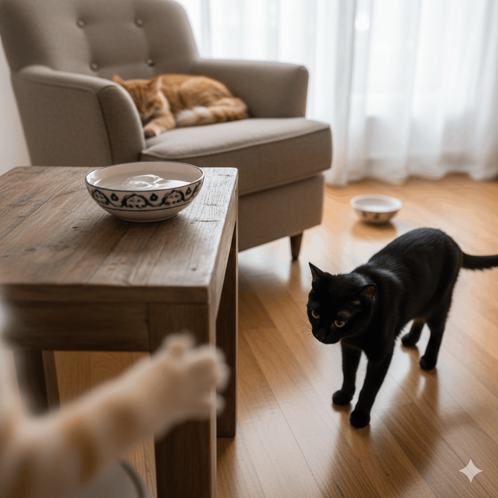 Gato-nao-bebe-agua-5-truques-para-hidratar-seu-pet-1 Gato não bebe água? 5 truques para hidratar seu pet.