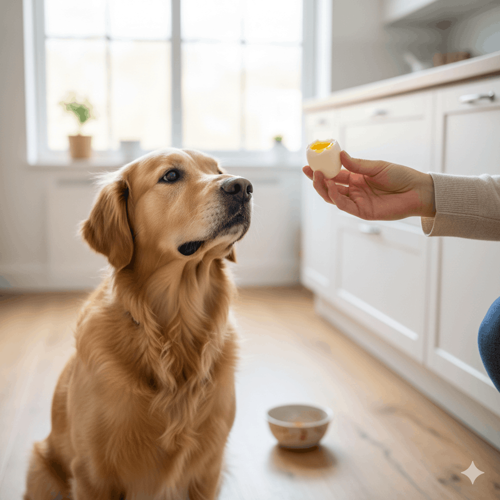 cachorro-comendo-ovo-cozido-vida-nupet-1 Cachorro pode comer ovo? Veja os mitos e verdade