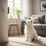 Cachorro filhote olhando com atenção, representando o momento de escolher o nome do cachorro perfeito.